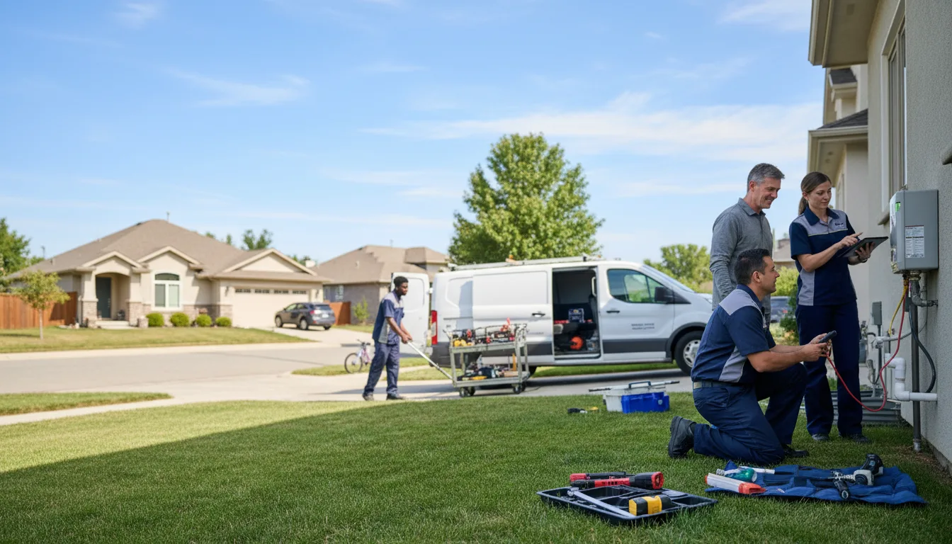 Tankless water heater service in Arlington, OR